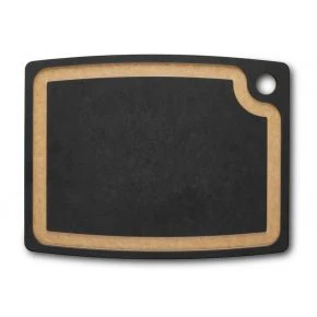 Обробна дошка з жолобком Victorinox Epicurean Gourmet 368x286x9 мм, чорний (7.4128.3)