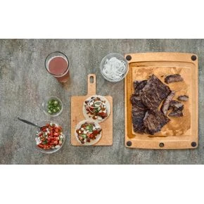 Обробна дошка з ручкою Victorinox Epicurean Handy 229x190x5 мм, коричневий (7.4131)