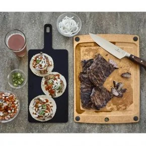 Обробна дошка з ручкою Victorinox Epicurean Handy 356x190x5 мм, чорний (7.4132.3)