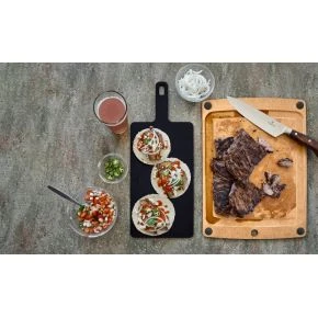 Обробна дошка з ручкою Victorinox Epicurean Handy 356x190x5 мм, чорний (7.4132.3)