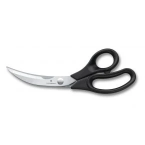 Кухонні ножиці для птиці та морепродуктів Victorinox 25 см, чорні (7.6342)