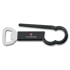 Відкривачка для скляних і PET-пляшок Victorinox, чорна (7.6912.3)