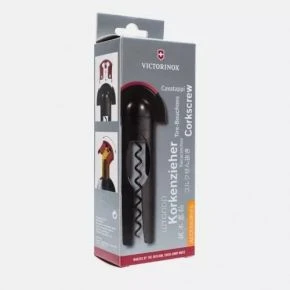 Штопор Victorinox зі знімним різаком для фольги, чорний (7.6924)