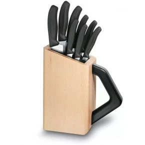 Підставка для ножів Victorinox Cutlery Block велика, бук, коричневий (7.7043.0) Підставка для ножів Victorinox Cutlery Block велика, бук, коричневий (7.7043.0)