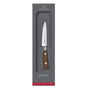 Кухонний ніж Victorinox Grand Maitre Wood 10 см, коричневий (7.7200.10G)