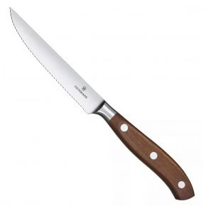 Ніж для стейку Victorinox Grand Maitre Wood 12 см, коричневий (7.7200.12WG)