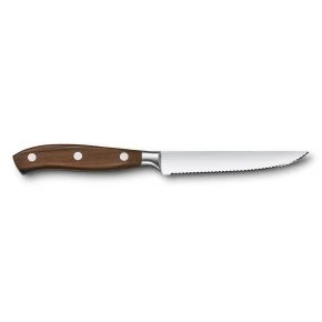 Ніж для стейку Victorinox Grand Maitre Wood 12 см, коричневий (7.7200.12WG)