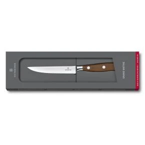 Ніж для стейку Victorinox Grand Maitre Wood 12 см, коричневий (7.7200.12WG)