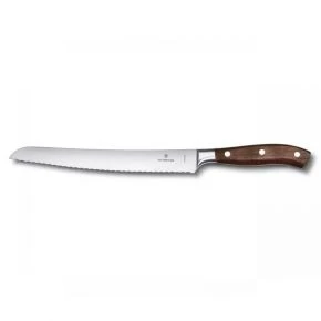 Набір кухонних ножів Victorinox Grand Maitre Wood з підставкою, 6 предметів (7.7240.6)