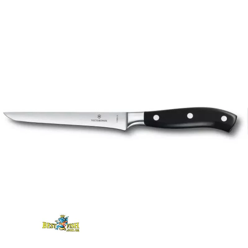 Обвалювальний ніж Victorinox Grand Maitre 15 см, чорний (7.7303.15G) Обвалювальний ніж Victorinox Grand Maitre 15 см, чорний (7.7303.15G)