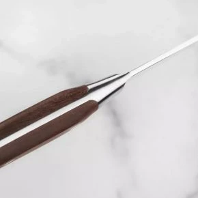 Сантоку Victorinox Grand Maitre Wood 17 см, коричневий, подарункова коробка (7.7320.17G)