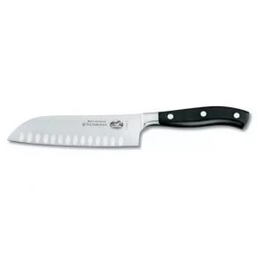 Сантоку Victorinox Grand Maitre 17 см, чорний, подарункова коробка (7.7323.17G)