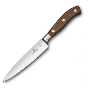 Шеф-ніж Victorinox Grand Maitre Wood 15 см, коричневий (7.7400.15G) Шеф-ніж Victorinox Grand Maitre Wood 15 см, коричневий (7.7400.15G)