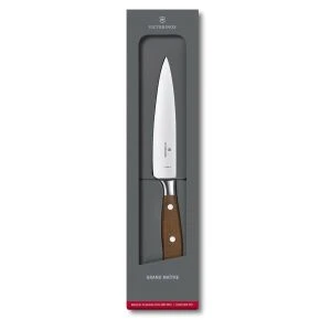 Шеф-ніж Victorinox Grand Maitre Wood 15 см, коричневий (7.7400.15G) Шеф-ніж Victorinox Grand Maitre Wood 15 см, коричневий (7.7400.15G)