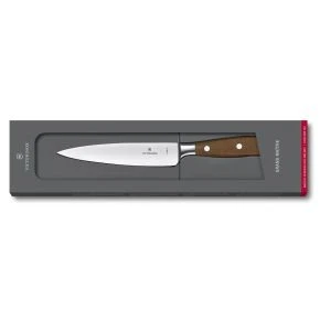 Розробний ніж Victorinox Grand Maitre Wood 22 см, коричневий (7.7400.22G)