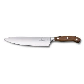 Розробний ніж Victorinox Grand Maitre Wood 22 см, коричневий (7.7400.22G)