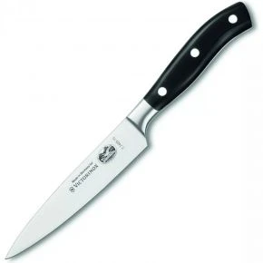 Шеф-ніж Victorinox Grand Maitre 15 см, чорний (7.7403.15G)
