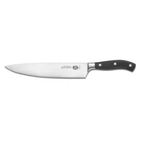 Шеф-ніж Victorinox Grand Maitre 25 см, чорний (7.7403.25G)