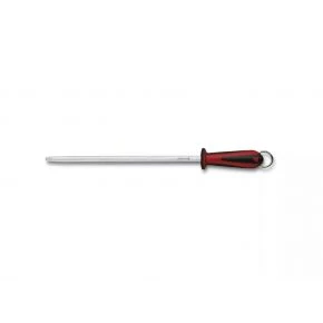 Мусат Victorinox Dual Grip 30 см, круглий, дрібна насічка, чорно-червоне руків'я (7.8511) Мусат Victorinox Dual Grip 30 см, круглий, дрібна насічка, чорно-червоне руків'я (7.8511)