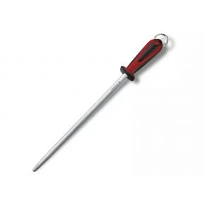 Мусат Victorinox Dual Grip 30 см, круглий, дрібна насічка, чорно-червоне руків'я (7.8511) Мусат Victorinox Dual Grip 30 см, круглий, дрібна насічка, чорно-червоне руків'я (7.8511)
