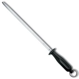 Мусат Victorinox Butcher 30 см, круглий, чорне руків'я (7.8513)