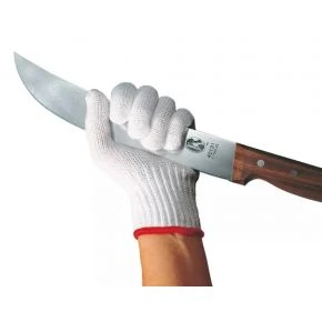 Захисна рукавичка від порізів Victorinox Heavy Cut Resistant, розмір L, біла (7.9037.L)