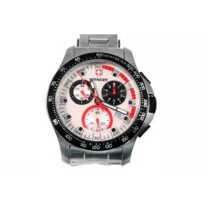 Подарунковий набір Wenger, годинник Battalion Chrono Sport і ніж EvoGrip, червоно-чорний (70797)