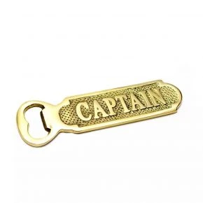 Відкривачка для пляшок «Captain», бронза, 14 см (DN26582)