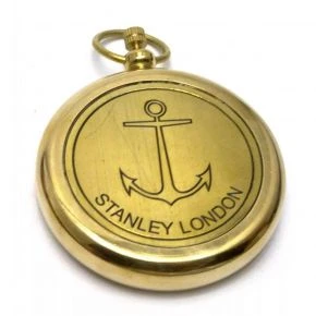 Компас кишеньковий «Stanley London» з якорем, бронза, 6 см (DN29287)