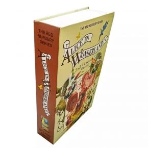 Книга-сейф «Alice in Wonderland» з ключем, метал і пластик, різнокольорова (DN32040)