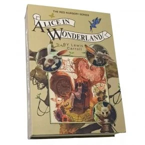 Книга-сейф «Alice in Wonderland» з ключем, метал і пластик, різнокольорова (DN32040)