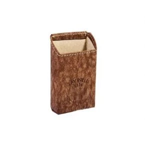 Чохол для пачки сигарет Slim Savinelli, натуральна шкіра, коричневий (SAV511DB)