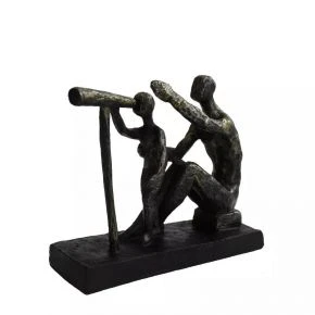 Статуетка Italfama «За обрієм», бронзована, 18 см (SR44449)
