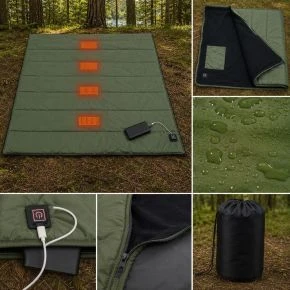 Ковдра з підігрівом Ranger USB 190 (RA6664)