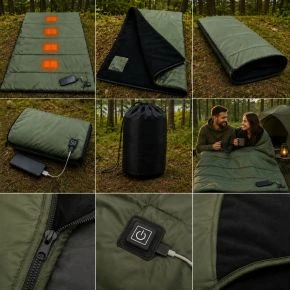 Ковдра з підігрівом Ranger USB 190 (RA6664)