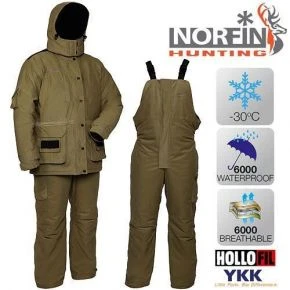 Костюм зимовий мембранний Norfin Hunting Wild Green (729006-XXXL)