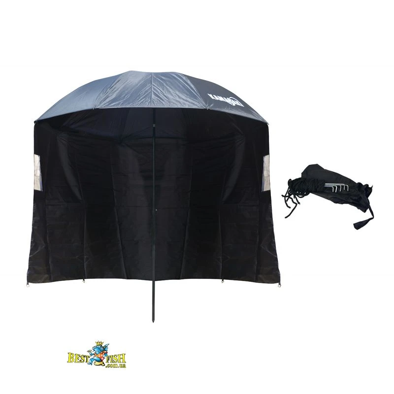 Парасоля-намет рибальська Kamasaki Umbrella With Shelter 240 см (73750249) Парасоля-намет рибальська Kamasaki Umbrella With Shelter 240 см (73750249)