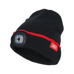 Шапка Lucky John DROP LED чорна з ліхтариком XL (302776-04XL)