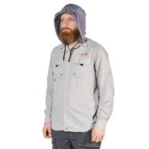 Сорочка Norfin Focus Hood сіра L (657003-L)