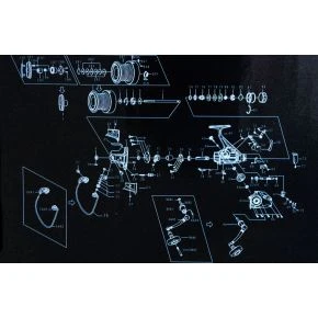 Котушка карпова з байтранером Salmo Diamond Carp 5 3000BR 4+1 BB (2530BR)