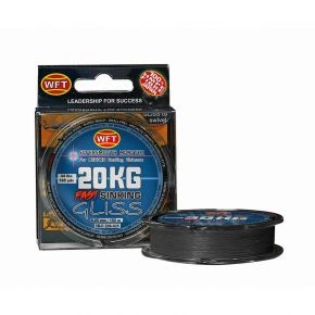 Шнур WFT KG Gliss Sinking Black 150 м 0.10 мм 5 кг (30474010)
