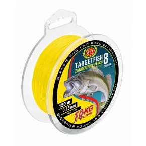 Шнур WFT TF8 Zander Yellow 150 м 0.10 мм 7 кг (30484010)