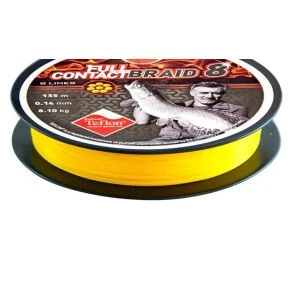 Плетений шнур Bokor Full Contact 8 Braid Yellow 0.30 мм 135 м (30990030)