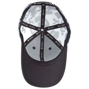 Бейсболка Norfin сіро-чорна сітчаста One Size (AM-6022)