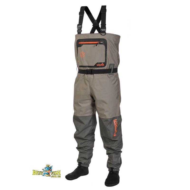 Забродний напівкомбінезон Norfin Flow (91255-XL-L) Забродний напівкомбінезон Norfin Flow (91255-XL-L)
