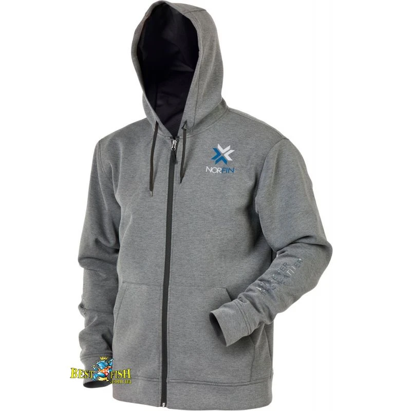 Куртка-худі Norfin Street сіра XL (AM-8014-04XL) Куртка-худі Norfin Street сіра XL (AM-8014-04XL)