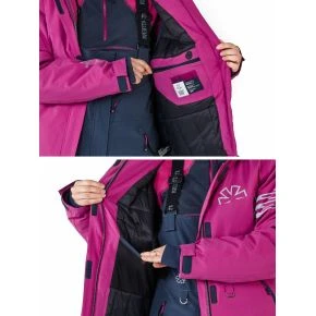 Куртка жіноча мембранна зимова Norfin Nordic Purple -35 (542102-M)