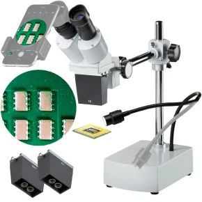 Мікроскоп стерео Bresser Biorit ICD-CS 5x-20x (5802530)