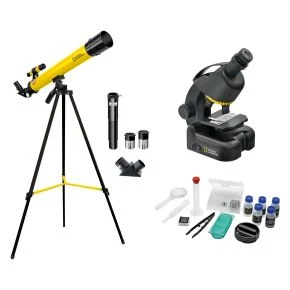 Мікроскоп National Geographic Junior 40x-640x + телескоп 45/600 (9118300)