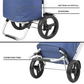 Сумка-візок Shopping Cruiser Allround Blue (650065) Сумка-візок Shopping Cruiser Allround Blue (650065)